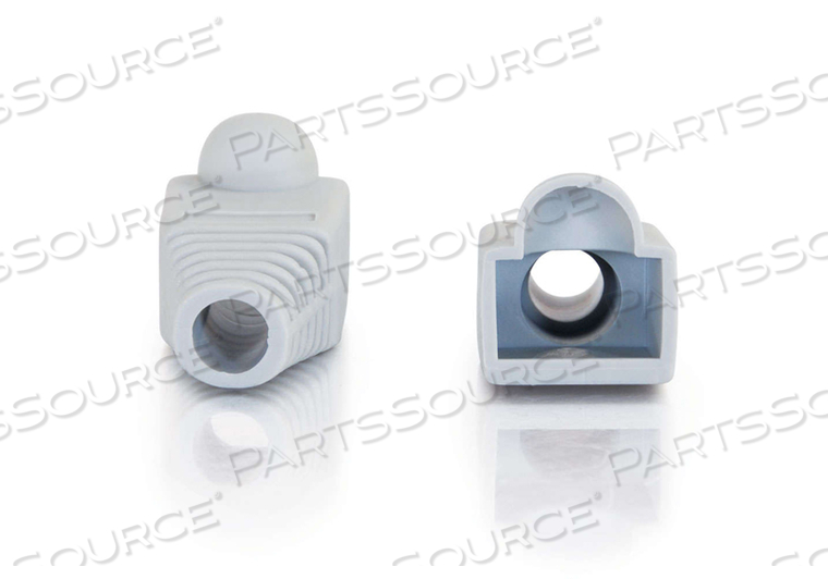 RJ45 PLUG COVER - 6.0MM OD GRAY - 50 PK by Legrand AV (C2G)