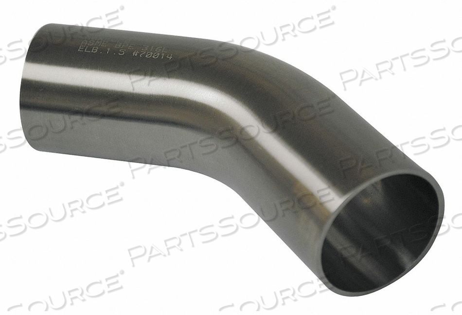 ELBOW 45 DEG. T316L SS by Maxpure ELBOW 45 DEG. T316L SS by Maxpure
