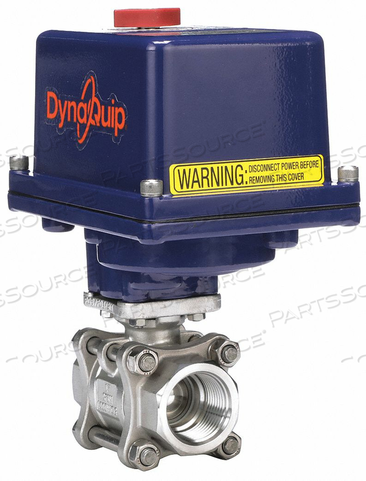 ELECTRONIC BALL VALVE SS 1 IN. by Dynaquip Controls ELECTRONIC BALL VALVE SS 1 IN. by Dynaquip Controls
