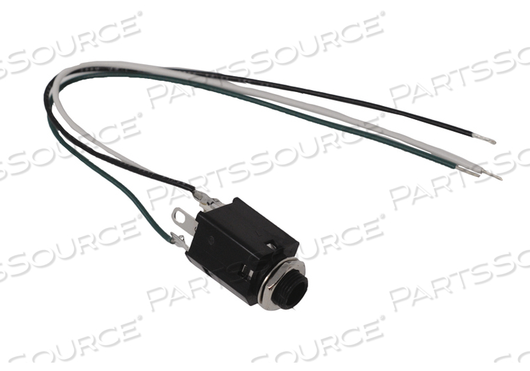 PHONE PLUG INSULATED PHONE JACK WITH CONDUCTOR, PIGTAILS by Crest Healthcare