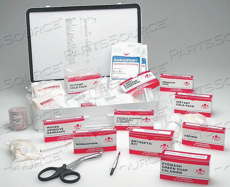 FIRST AID KIT BULK WHITE 25 PEOPLE by Ability One