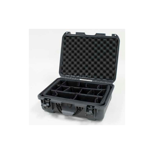 NANUK 930 CASE W/PADDED DIVIDER, 19-13/16"L X 16"W X7-5/8"H, GRAPHITE by Plasticase Inc.