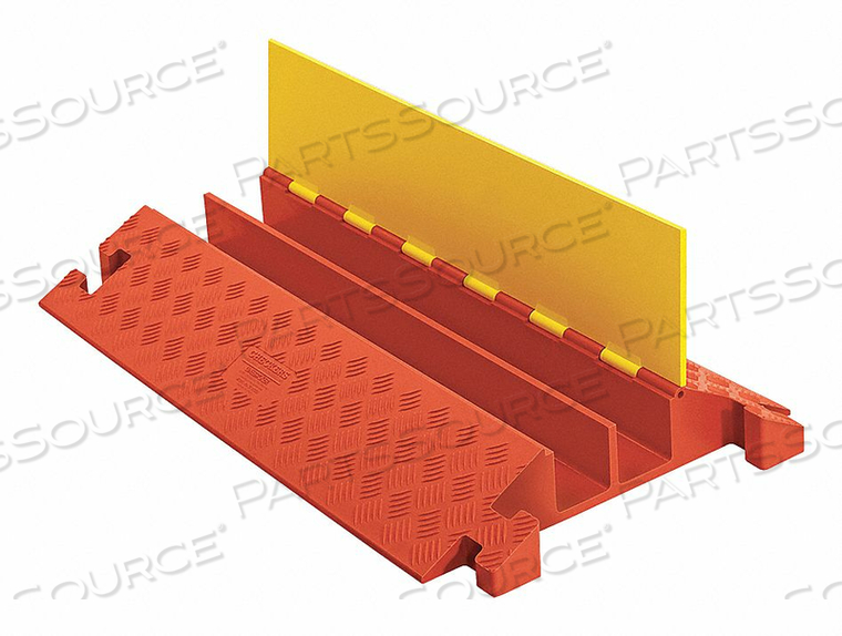 CABLE PROTECTOR HINGED 2 CHANNELS 3 FT. by Checkers