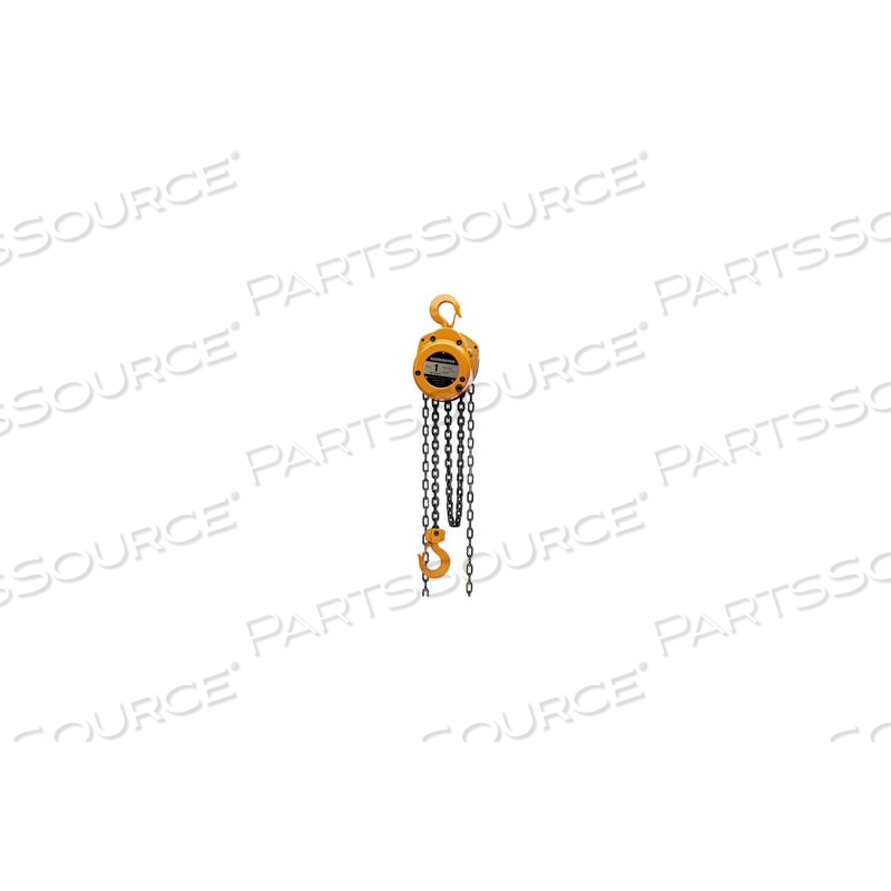 MANUAL CHAIN HOIST 10000 LB LIFT 15 FT. by Harrington