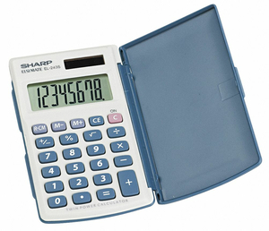 HANDHELD CALCULATOR LCD 8 DIGIT by Sharp Electronics Corporation