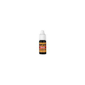 INK REFILL, FOR PRE-INKED STAMP-EVER STAMPS, 0.24 FL. OZ. BOTTLE, RED by U.S. Stamp & Sign