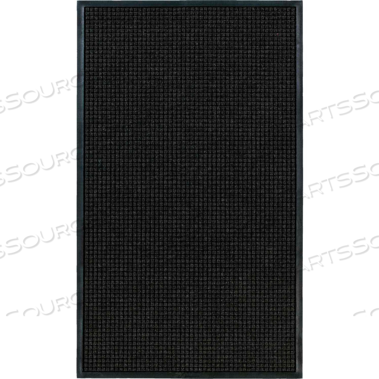 WATERHOG CLASSIC ENTRANCE MAT WAFFLE PATTERN 3/8" THICK 3 X 12' CHARCOAL by Andersen Company