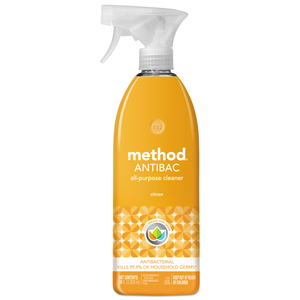 ANTIBACTERIAL SPRAY, CITRON SCENT, 28 OZ PLASTIC BOTTLE, 8/CARTON by Method