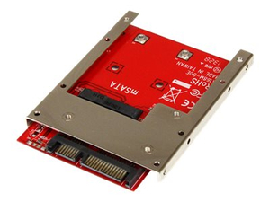 MSATA SSD TO 2.5IN SATA ADAPTER CONVERTER - STORAGE CONTROLLER - 1 CHANNEL - SATA 6GB/S - 6 GBPS - SATA 6GB/S by StarTech.com Ltd.