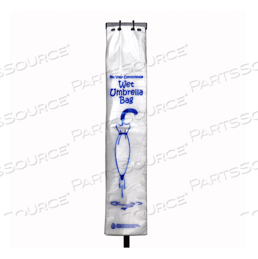 7" X 35" + 1.5"LP 0.7 MIL LONG UMBRELLA BAG, 1000/CS by LK Packaging