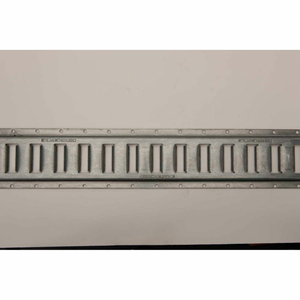 SERIES E STEEL HORIZONTAL FLANGED TRACK - 10' GALVANIZED by Kinedyne Corporation