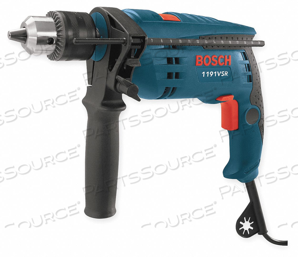 HAMMER DRILL KIT 1/2 7.0A 0-48 000BPM by Bosch Tools