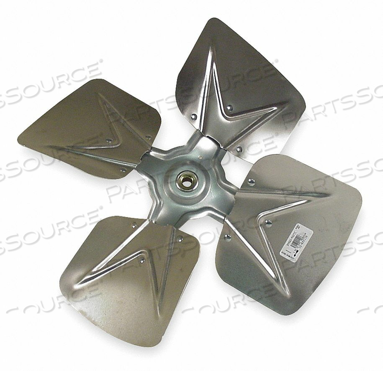 FAN BLADE, TYPE -, FOR USE WITH 4LX57, 4LX58, 4LX59, 4LX60, 4LX61, 4LX62, 4LX65, 4LX66, 4LX66A, 4LX67, 4LX68, 4LX68A by DAYTON ELECTRIC MANUFACTURING CO