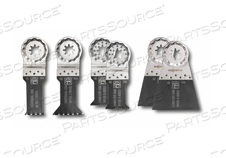OSCILLATING SAW BLADE KIT 6 PC. by Fein OSCILLATING SAW BLADE KIT 6 PC. by Fein