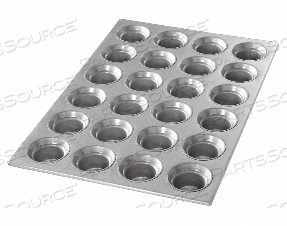 MINI CROWN MUFFIN PAN 24 MOULDS by Chicago Metallic