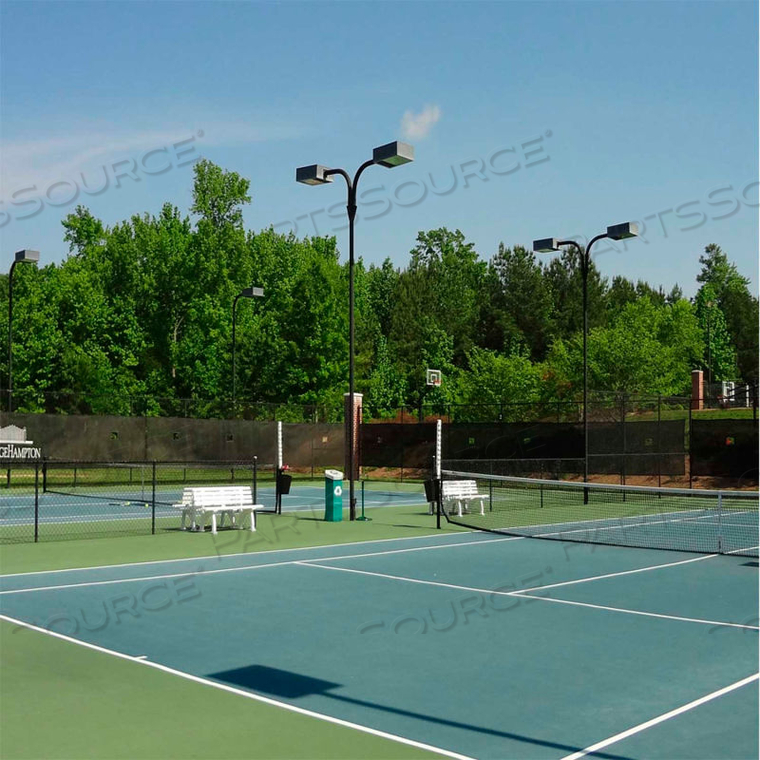 TENNIS COURT WIND SCREEN, 10'W X 100'L, BLACK by Xtarps Corporation
