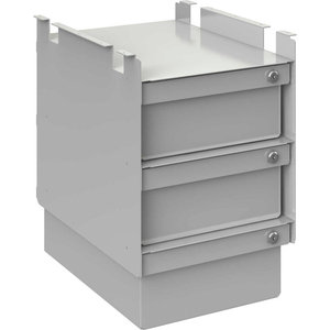 DRAWER - THREE STACKED 12"W X 18"D X 6"H by Bostontec, Inc.