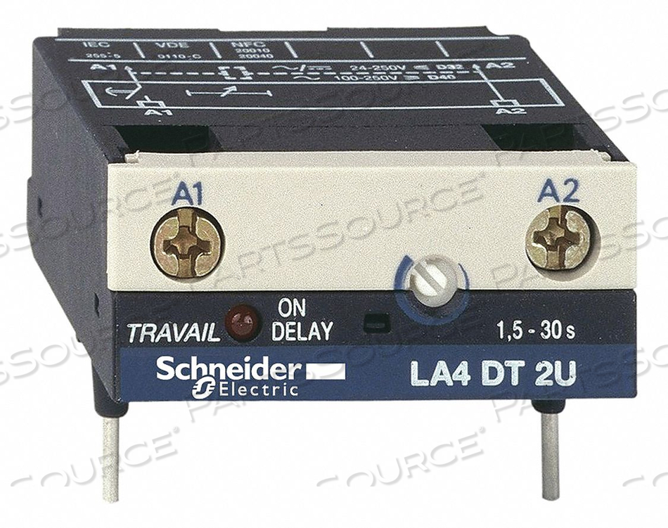 CONTACTOR+RELAY TIMER MODULE 250V IEC by APC / American Power Conversion