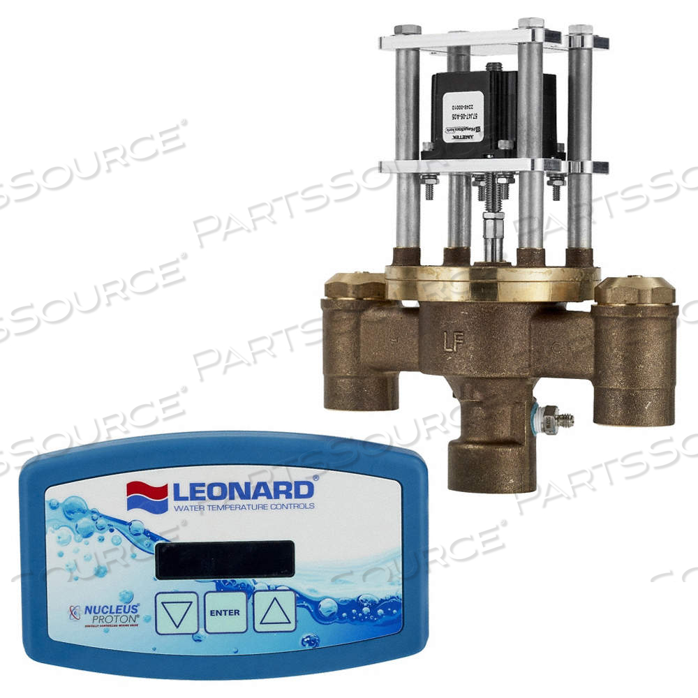 ELECTRONIC MIXING VALVE 3/4 IN INLET by Leonard Valve