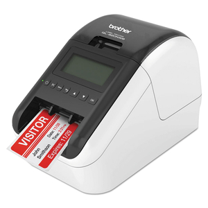 QL-820NWB PROFESSIONAL ULTRA FLEXIBLE LABEL PRINTER, 110 LABELS/MIN PRINT SPEED, 5 X 9.37 X 6 by Brother QL-820NWB PROFESSIONAL ULTRA FLEXIBLE LABEL PRINTER, 110 LABELS/MIN PRINT SPEED, 5 X 9.37 X 6 by Brother