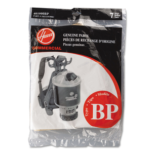 DISPOSABLE PAPER LINER FOR COMMERCIAL BACKPACK VACUUM CLEANER by Hoover