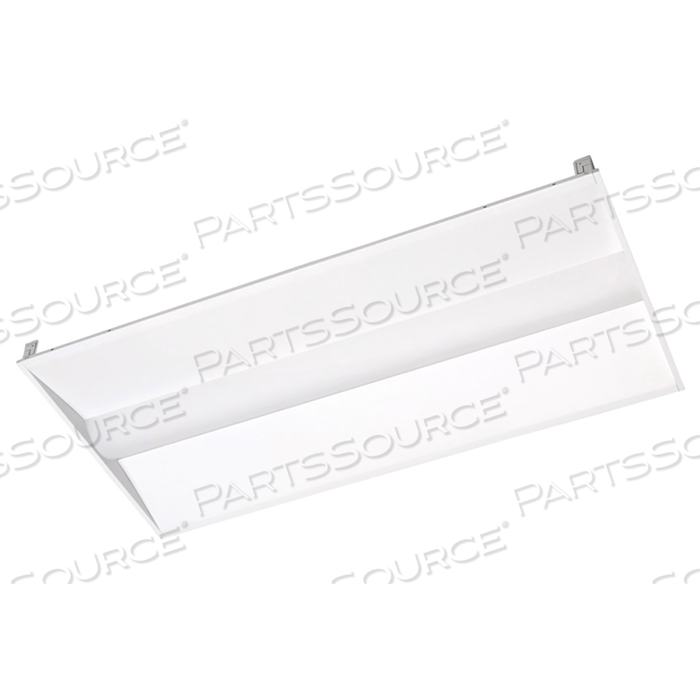 2X4 LED TROFFER W/ 15W EMERGENCY BATTERY, ADJUSTABLE WATT / COLOR, 24/29/32/39W, AC120-277V by LEDone