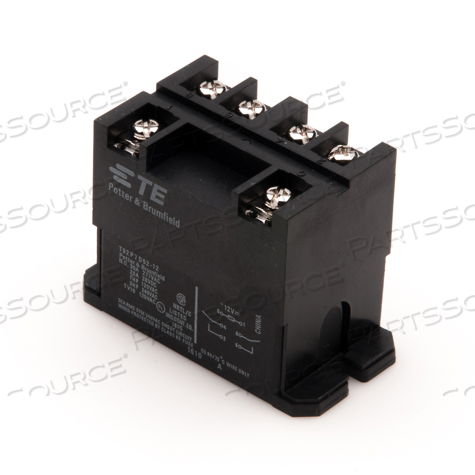 RELAY, DRY CONTACT, 12VDC 