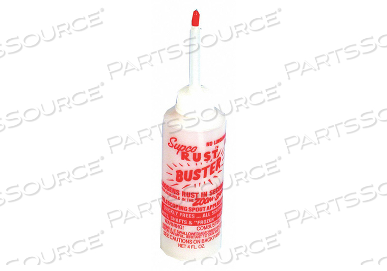 4 OZ. SQUEEZE BOTTLE PENETRANT by Rust Buster 4 OZ. SQUEEZE BOTTLE PENETRANT by Rust Buster