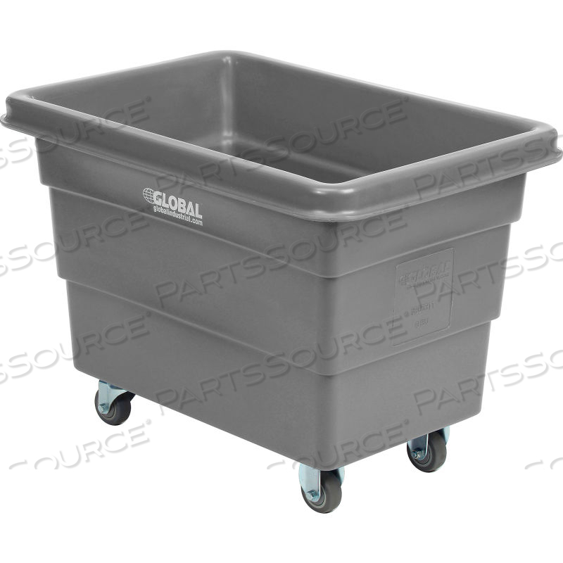 PLASTIC BULK BOX TRUCK, 6 BUSHEL, DIRECT MOUNT BASE GRAY by Approved Vendor PLASTIC BULK BOX TRUCK, 6 BUSHEL, DIRECT MOUNT BASE GRAY by Approved Vendor