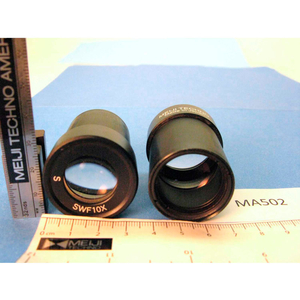 SUPER WIDE FIELD 10X EYEPIECES (PAIRED), FIELD NO. 23 by Meiji Techno