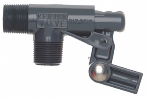 FLOAT VALVE 3/4 IN PVC PIPE MOUNT by Kerick