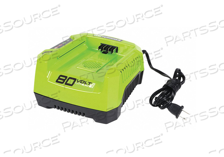 BATTERY CHARGER 80.0 VOLTAGE LI-ION by Greenworks Pro BATTERY CHARGER 80.0 VOLTAGE LI-ION by Greenworks Pro