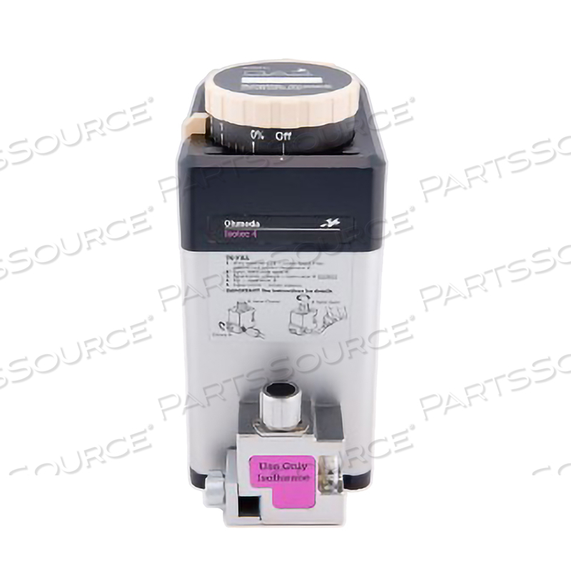 CALIBRATION - GE HEALTHCARE TEC 4 ISOFLURANE/HALOTHANE VAPORIZER 