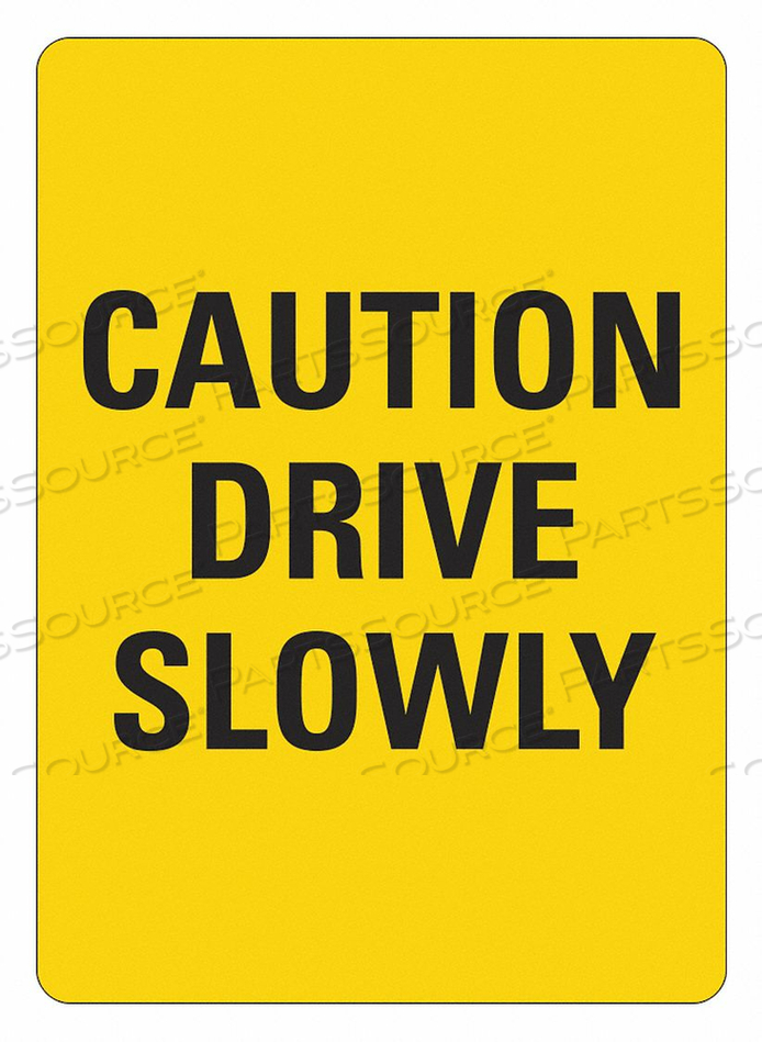 TRAFFIC SIGN 10 W 14 H 0.055 THICKNESS by Lyle Signs Inc. TRAFFIC SIGN 10 W 14 H 0.055 THICKNESS by Lyle Signs Inc.