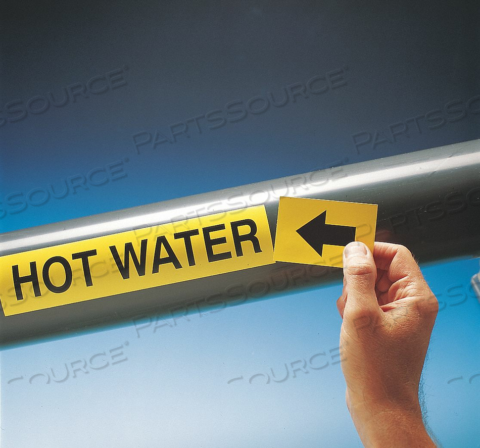 PIPE MARKER 2 H 12 W PK25 by Brady Americas PIPE MARKER 2 H 12 W PK25 by Brady Americas