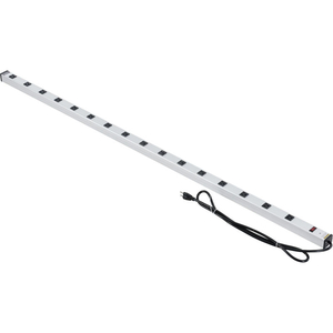 16 OUTLET ALUMINUM POWER STRIP, ETL/CETL APPROVED, 6' CORD, 72"L by Approved Vendor 16 OUTLET ALUMINUM POWER STRIP, ETL/CETL APPROVED, 6' CORD, 72"L by Approved Vendor