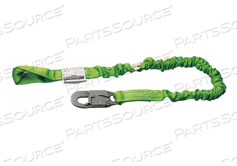 SHOCK-ABSORBING LANYARD GREEN by Honeywell