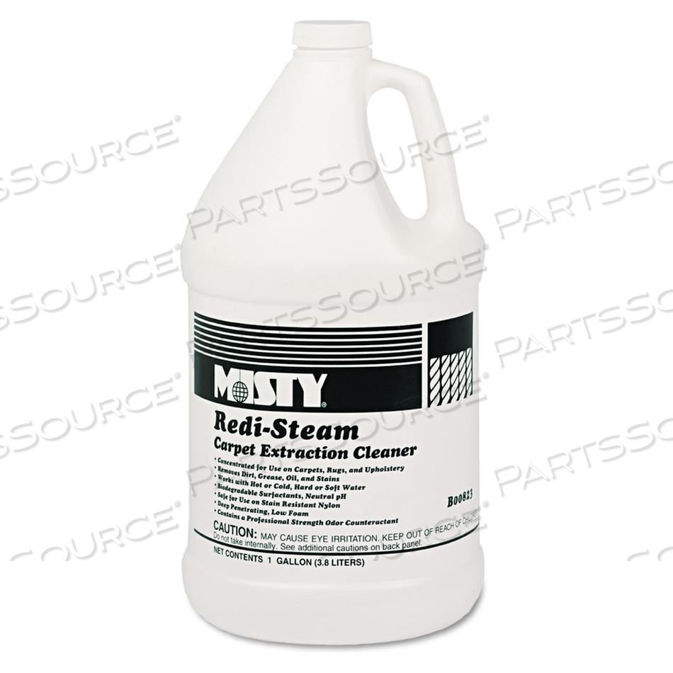 REDI-STEAM CARPET CLEANER, PLEASANT SCENT, 1 GAL BOTTLE by Misty