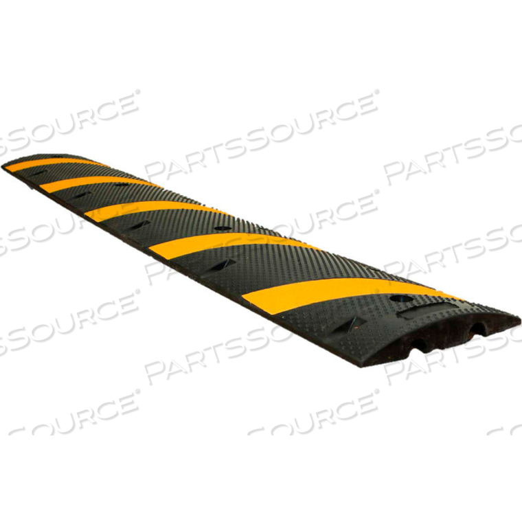 10-15 MPH SPEED BUMP MIDDLE- 12" WIDE by Tire Conversion Technologies, Inc