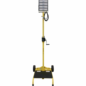 SINGLE HEAD LED CART W/WINCH, 200W HEAD, 30000 LUMENS, 12' MAST by Lind Equipment