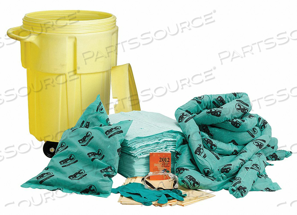 SPILL KIT CHEM/HAZMAT YELLOW by Brady Americas