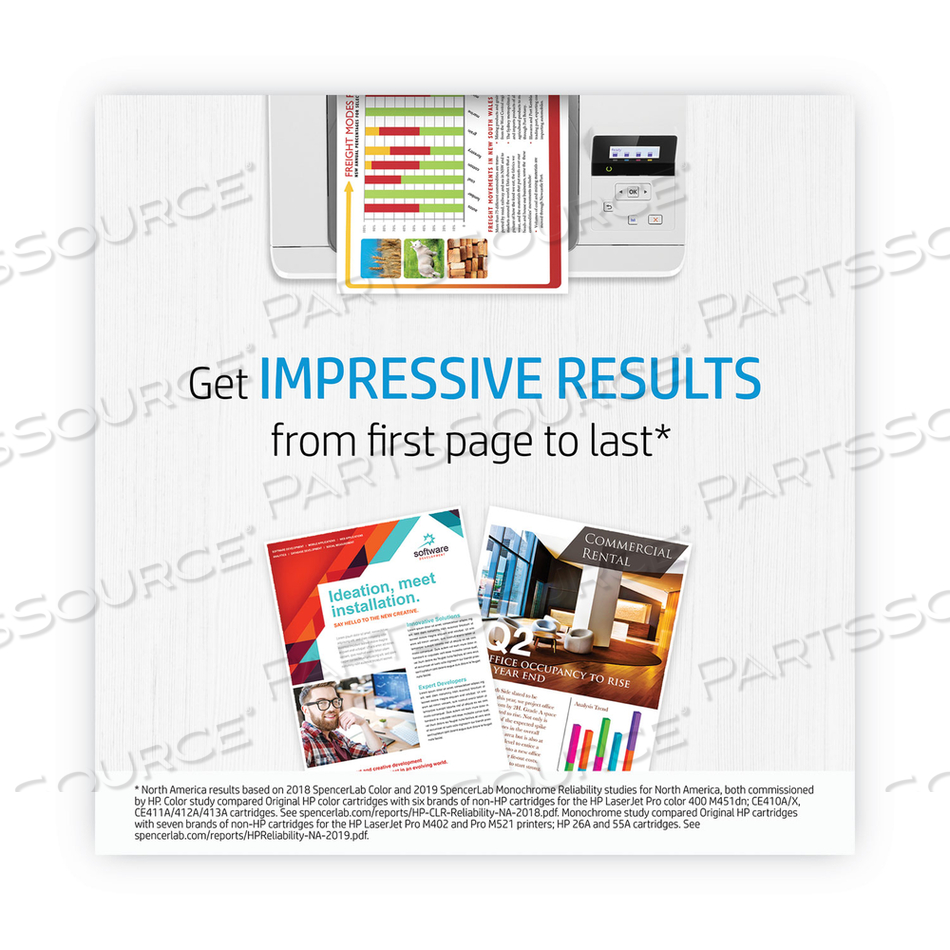 HP 414A, (W2020A) BLACK ORIGINAL LASERJET TONER CARTRIDGE 