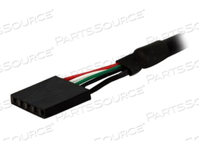 CONNECT A PANEL MOUNT USB-A PORT TO YOUR MOTHERBOARD HEADER - USB HEADER TO USB by StarTech.com Ltd.