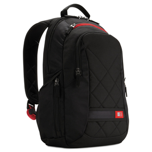 DIAMOND BACKPACK, FITS DEVICES UP TO 14.1", POLYESTER, 6.3 X 13.4 X 17.3, BLACK by Case Logic