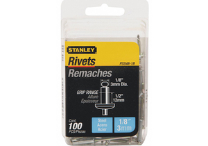 RIVET TOOL 1/8 IN ROUND HEAD PK100 by Stanley