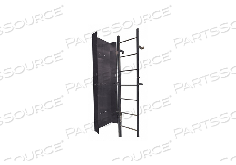 LADDER GUARD FOR STEEL LADDERS 16 TO20 W by Cotterman