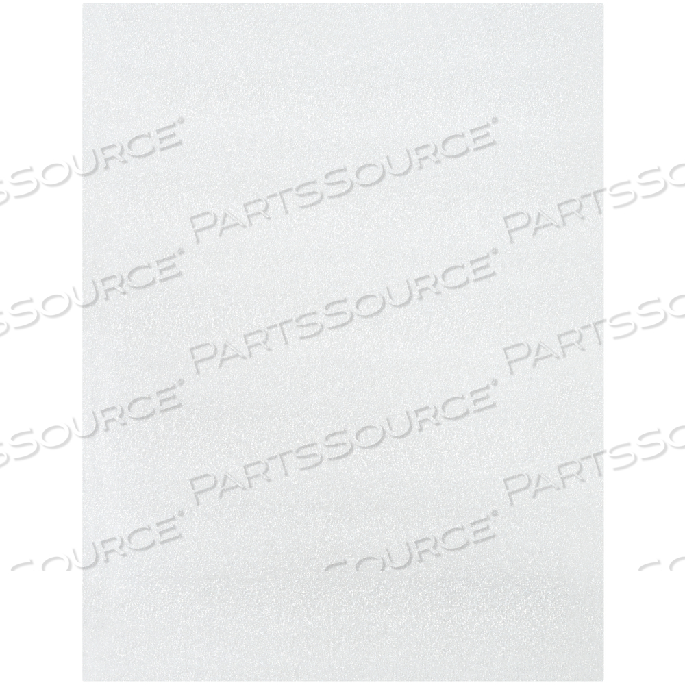 FLUSH CUT FOAM POUCHES, 10" X 13", WHITE, 120/CASE by BOX Partners (Box Acquisitions, LLC)