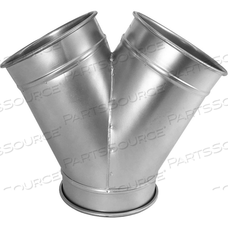 WYE BRANCH 8 DUCT SIZE by Nordfab LLC WYE BRANCH 8 DUCT SIZE by Nordfab LLC