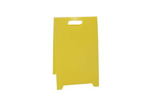 BLANK FLOOR STAND SAFETY SIGN 12 X 20 by See All Industries