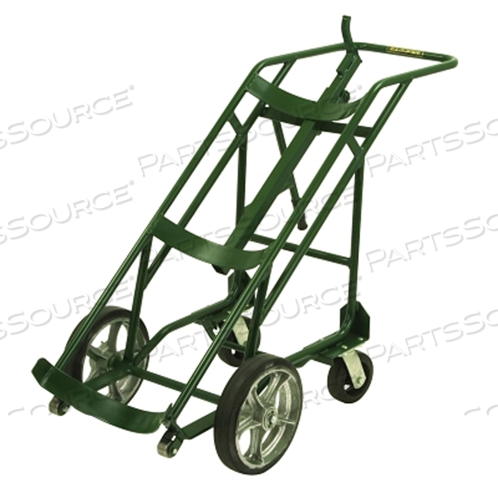 SERIES 600 TRUCKS, HOLDS CYLINDERS UP TO 20" DIA., 12 IN MOLD-ON RUBBER WHEELS by Harper